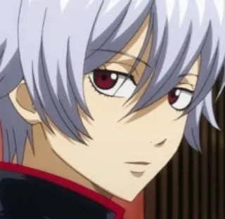 🤨 Gintoki Sakata Gintama Аниме, Персонаж, Гинтоки, Гинтама, Саката whatsapp sticker