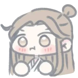 🥰 cute, chibi, anime, manga, cartoon, kawaii whatsapp sticker