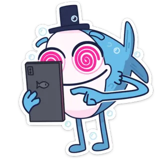 mr. Fish :: @AuthorStickers telegram stickers