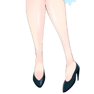 👙 legs, high heels, footwear, fashion, shoes whatsapp sticker