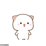 👻 cat, cute, animal, kawaii, sticker telegram sticker