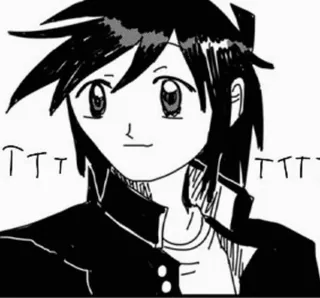 🙂 TTTT TTTT Manga, Anime, Vẽ, Hoạt hình, Con trai, Chân dung telegram sticker