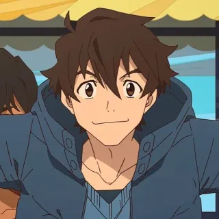 🤍 Anime, Cartone animato, Personaggio, Animazione, Ragazzo, Uomo telegram sticker