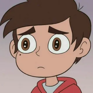 💫 Marco Diaz Star vs. the Forces of Evil Dibujos animados, Triste, Anime, Marco, Diaz whatsapp sticker