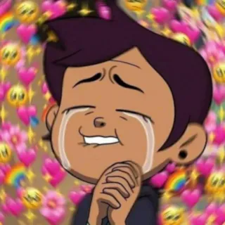 😭 Luz Noceda The Owl House dibujos animados, llorando, corazones, animado, emocional telegram sticker