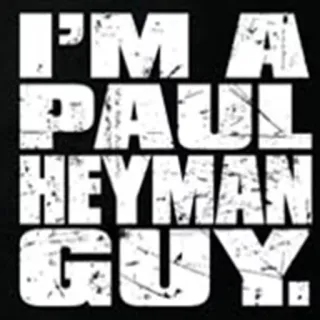 🎓 Paul Heyman I'M A PAUL HEYMAN GUY. wrestling, paul heyman, sports, quote telegram sticker