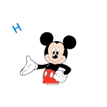 ✌️ Mickey Mouse Mickey Mouse, cartoon, Disney, character, mouse whatsapp sticker