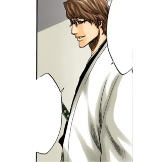 🧬 Sosuke Aizen Bleach 애니메이션, 만화, 캐릭터, 미소 telegram sticker