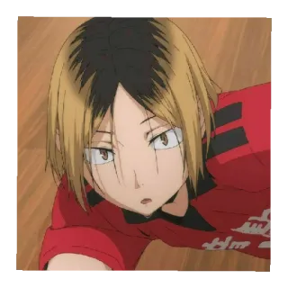 🍁 Kenma Kozume Haikyuu!! Anime, Haikyuu, Kenma Kozume, Vôlei, Personagem, Fanart whatsapp sticker
