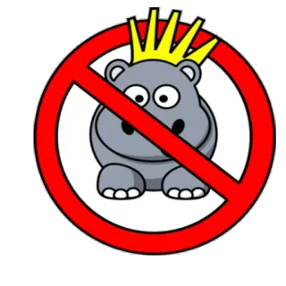 Hippo Pack @stickersb2b telegram stickers