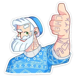 Мистер Мороз (@TgSticker) whatsapp stickers