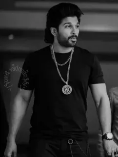 😲 Allu Arjun actor, indio, bollywood, hombre, celebridad telegram sticker
