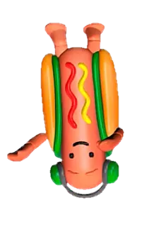 🌭 Cachorro-quente, Comida, Adesivo, Desenho animado telegram sticker