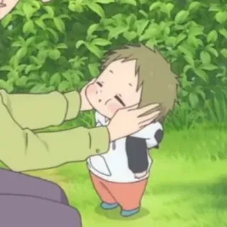 🥺 anime, child, cute, baby, cartoon, infant telegram sticker