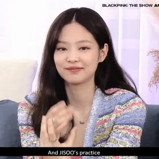 ⚝៹ jennie by @opheliaplace whatsapp stickers