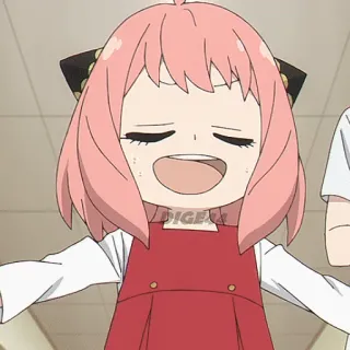 🥰 Anya Forger Spy × Family DIGERS Anime, Cartoni animati, Spy Family, Anya, Digers telegram sticker