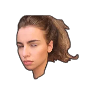 💕 femme, visage, expression, portrait, personne whatsapp sticker
