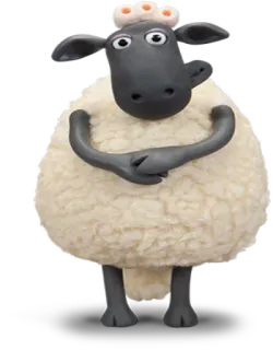 Koyun Shaun whatsapp stickers
