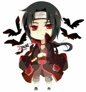 👁 Itachi Naruto Anime, Manga, Itachi, Naruto, Uchiha, Ninja, Dibujos animados whatsapp sticker