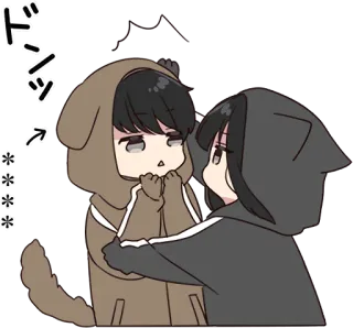 😥 ドッ telegram sticker