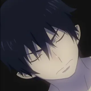 ☁️ Rin Okumura Blue Exorcist Anime, Blue Exorcist, Rin Okumura telegram sticker