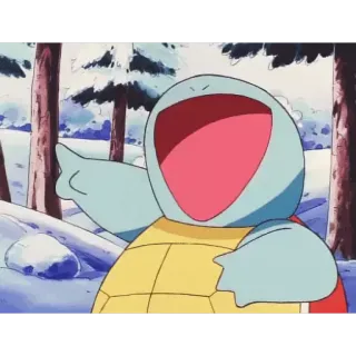 😂 Squirtle Pokemon pokemon, squirtle, anime, cute, sticker telegram sticker