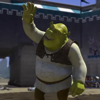 😄 Shrek ยักษ์, ภาพยนตร์, แอนิเมชัน, สีเขียว, นิทาน telegram sticker