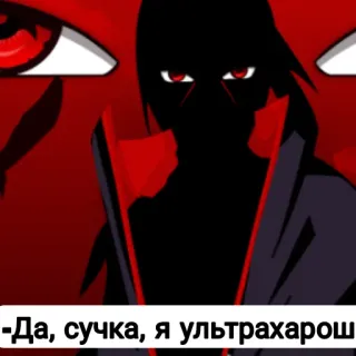 😏 Да, сучка, я ультрахорош telegram sticker