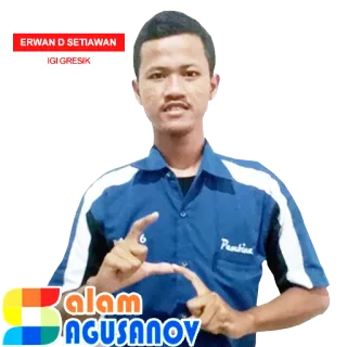 🙏 ERWAN D SETIAWAN
IGI GRESIK person, indoensian, man, portrait whatsapp sticker
