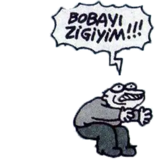 👳‍♂️ BOBAYI ZIGIYIM!!! 만화, 캐릭터, 말풍선, 표정, 불쾌한 telegram sticker