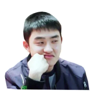 👿 persona, hombre, cara, expresión, coreano, asiático whatsapp sticker
