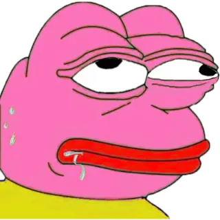 😪 Pepe the Frog Meme, Sapo, Pepe o Sapo, Meme da Internet telegram sticker