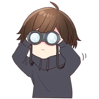 Менхера-кун 3 @nyasticks telegram stickers