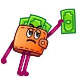 90s Wallet telegram stickers