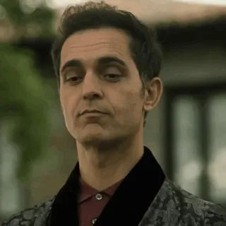 🗿 Berlin Money Heist personnage, Casa de Papel, Berlin, série TV, acteur telegram sticker