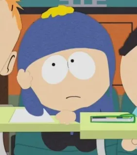 😤 Craig Tucker South Park cartoon, South Park, Craig, Craig Tucker, television, character telegram sticker