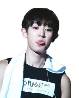 😜 NO PLANET EXO kpop, exo, chanyeol, no planet, korean, music telegram sticker
