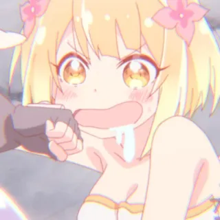 🐙 anime, girl, kawaii, cute, cartoon whatsapp sticker