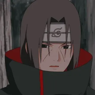 🎼 Itachi Uchiha Naruto Аниме, Наруто, Итачи, Учиха, Ниндзя, Манга telegram sticker