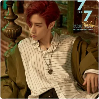 😏 GOT7 The 7th Mini Album 7 FOR 7
YOU ARE Albumcover, K-Pop, Musik, GOT7, Mark Tuan telegram sticker