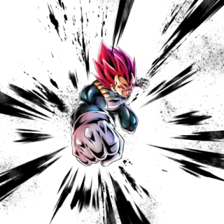 🤩 Vegeta Dragon Ball Vegeta, Super Saiyajin Gott, Dragon Ball, Anime, Kampf, Kraft, Faust, Rote Haare telegram sticker