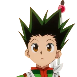 😯 Gon Freecss Hunter x Hunter anime, gon freecss, hunter x hunter, gon telegram sticker