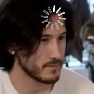 👿 Markiplier youtubeur, visage, markiplier, chargement telegram sticker