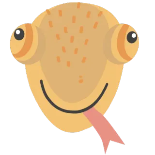 🦎 tier, reptil, schlange, cartoon, illustration, süß whatsapp sticker