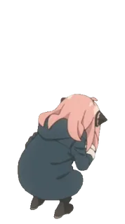 😊 Anya Forger Spy × Family Anime, Hoạt hình, Nhân vật, Anya Forger, Spy x Family telegram sticker