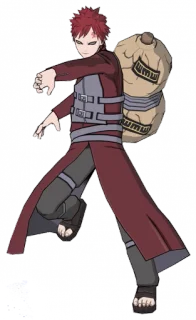 🙊 Gaara Naruto Anime, Karakter, Gaara, Naruto, Pasir, Ninja telegram sticker