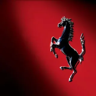 🇮🇹 ferrari, caballo, logo, automóvil, coche, marca telegram sticker
