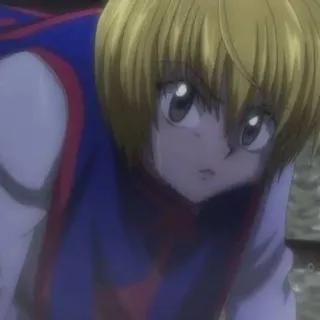 🇯🇵 Kurapika Hunter x Hunter anime, manga, kurapika, hunter x hunter, character telegram sticker