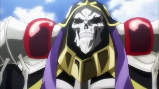 😕 Ainz Ooal Gown Overlord 动漫, 骷髅, 法师, 魔法, 角色, 幻想 telegram sticker