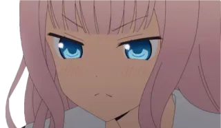 😡 Anime, Chika Fujiwara, Mangá, Animação Japonesa, Desenho animado telegram sticker
